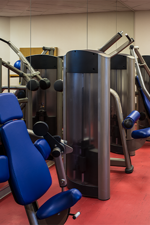 Stay Active At Our On-site Fitness Center
