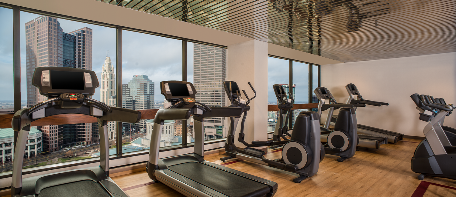 Stay Active In Our On-site Fitness Center